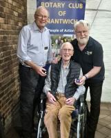 J Fishburne with Presidents Rod and Simon